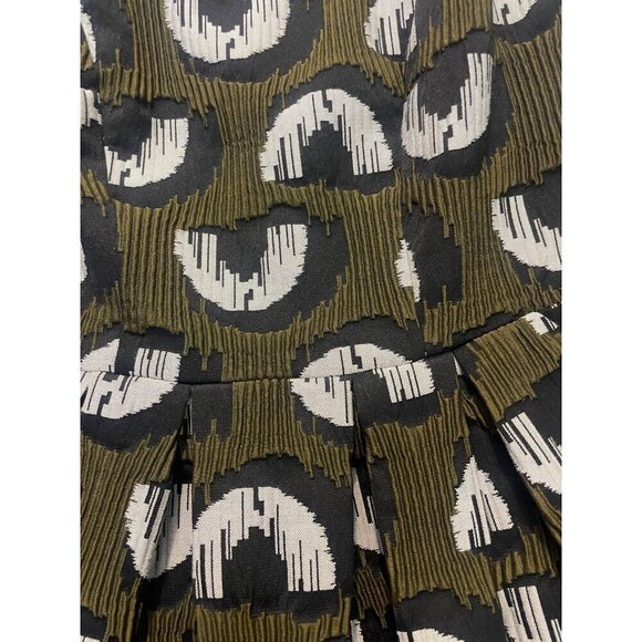 Anthropologie Hunter Dixon by Hunter Bell Adete Structured Jacquard Dress 0 - Picture 6 of 7